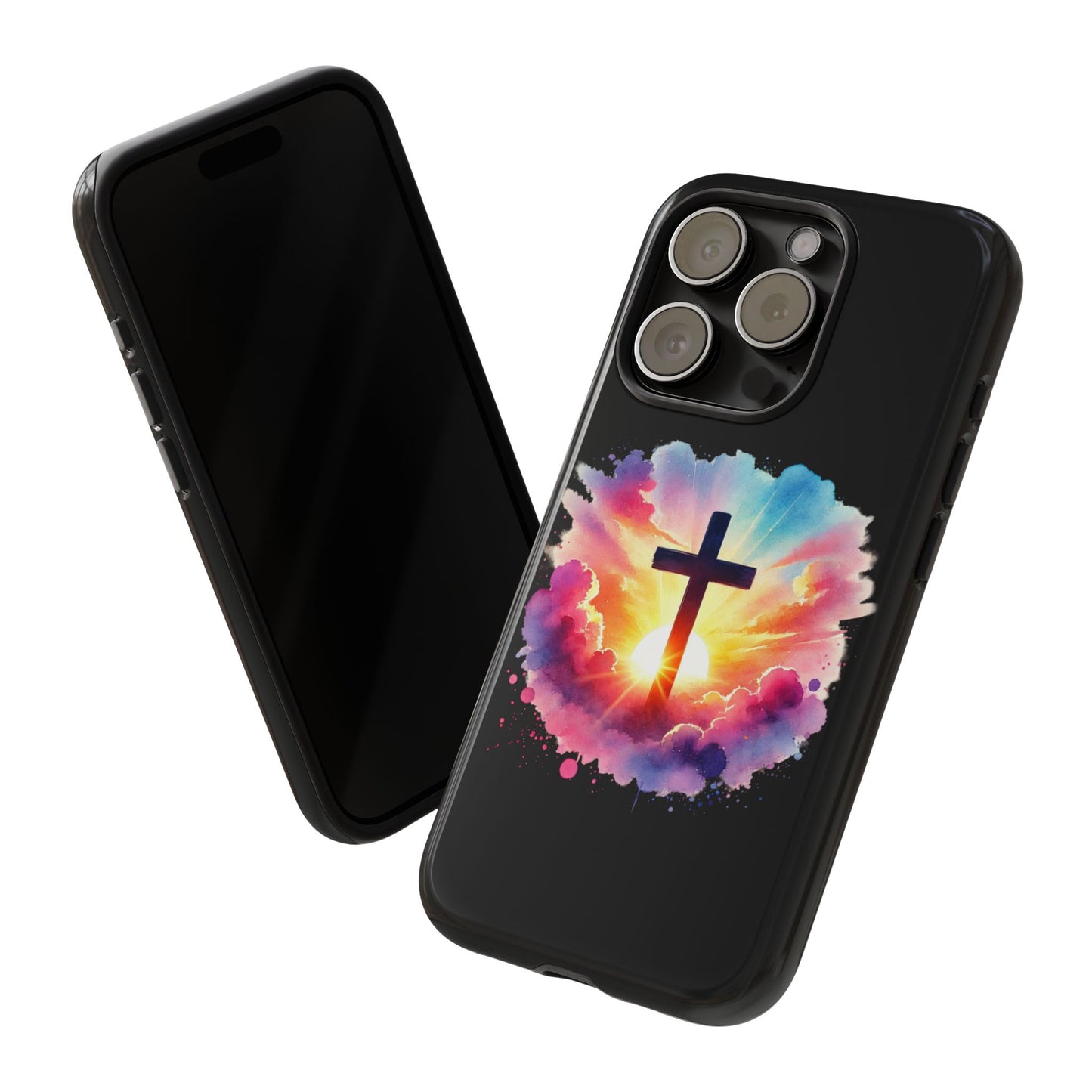 Inspirational Cross iPhone Case Christian Phone Case Easter iPhone Case Faith Based Case Easter iPhone Case