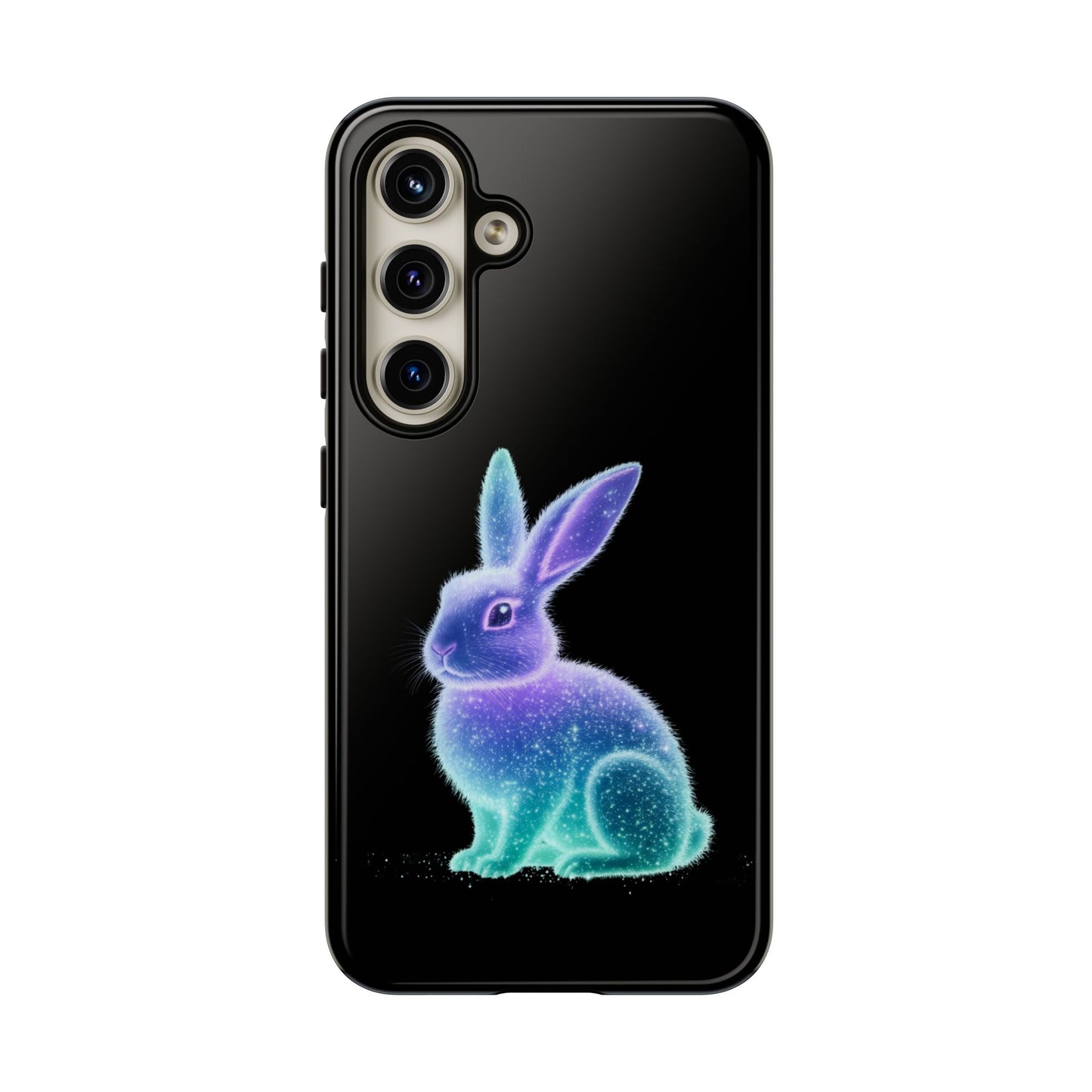 Samsung Case Bioluminescent Easter Bunny Design Easter Phone Case Easter Bunny Samsung Case Easter Accessory