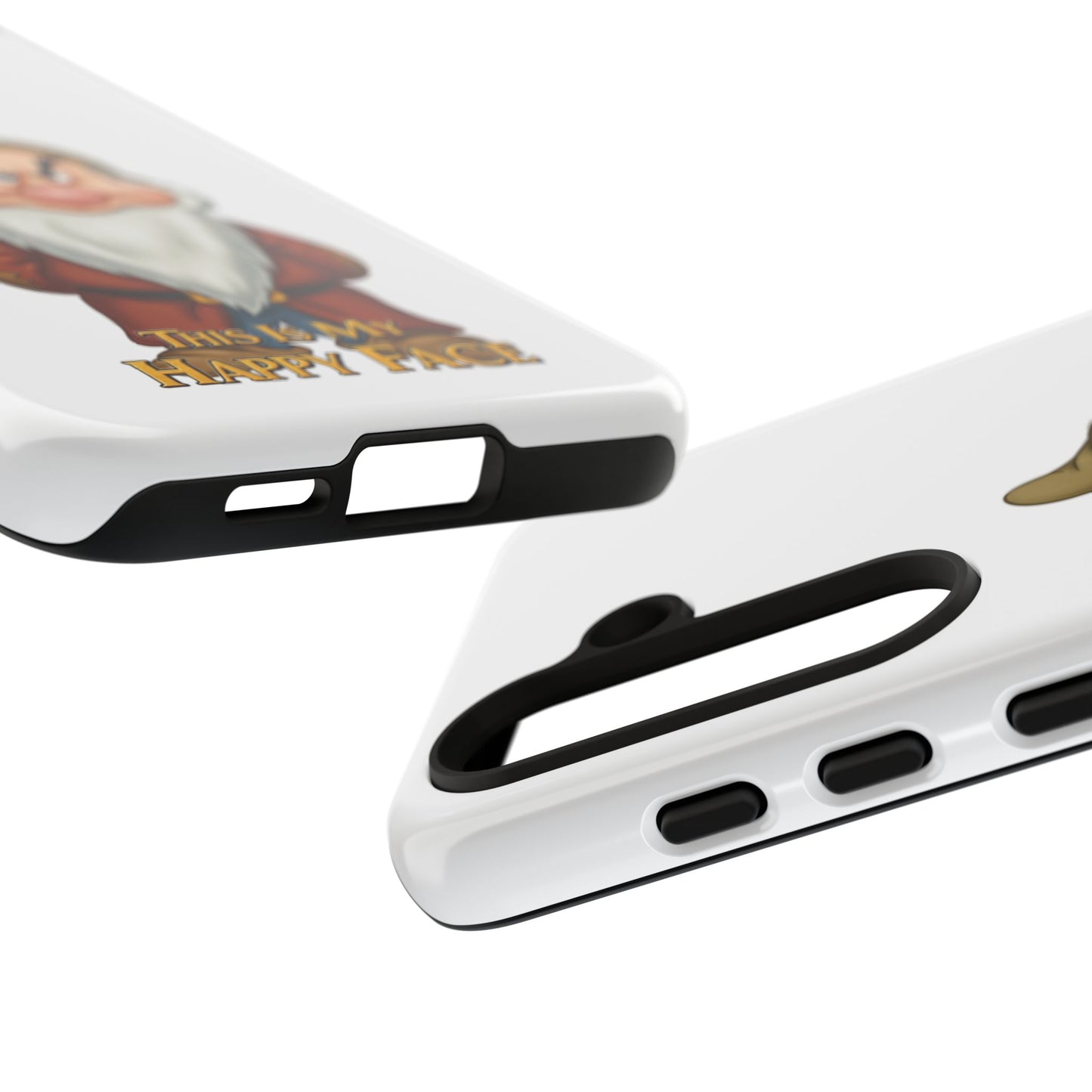 Samsung Phone Case - Grumpy Dwarf 'This is My Happy Face'