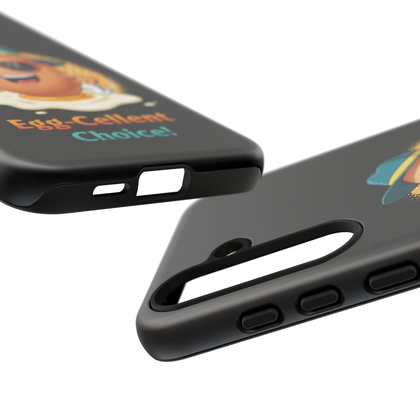 Samsung Phone Case - Egg-Cellent Choice Pun Design