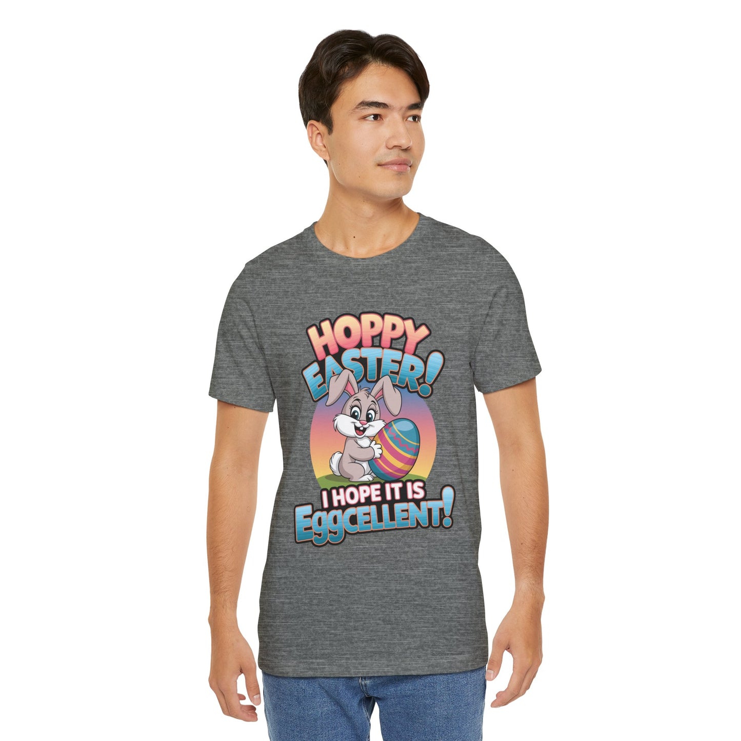 Happy Easter Unisex Tee Easter Shirt Easter Bunny T Shirt Easter Apparel Easter Bunny Outfit