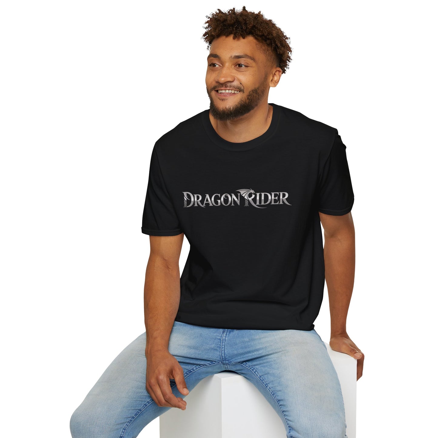 Dragon Rider T-Shirt | Fantasy Dragon Graphic Tee | Unisex Nerdy Shirt | Gamer Gift | Medieval Mythical Shirt | Cosplay Style Tee