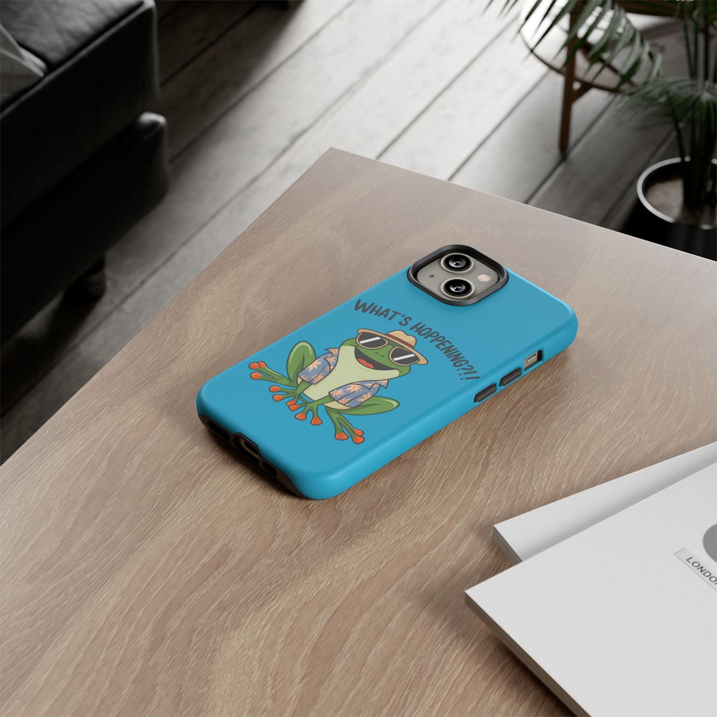 iPhone Case - Frog 'What's Hoppening'