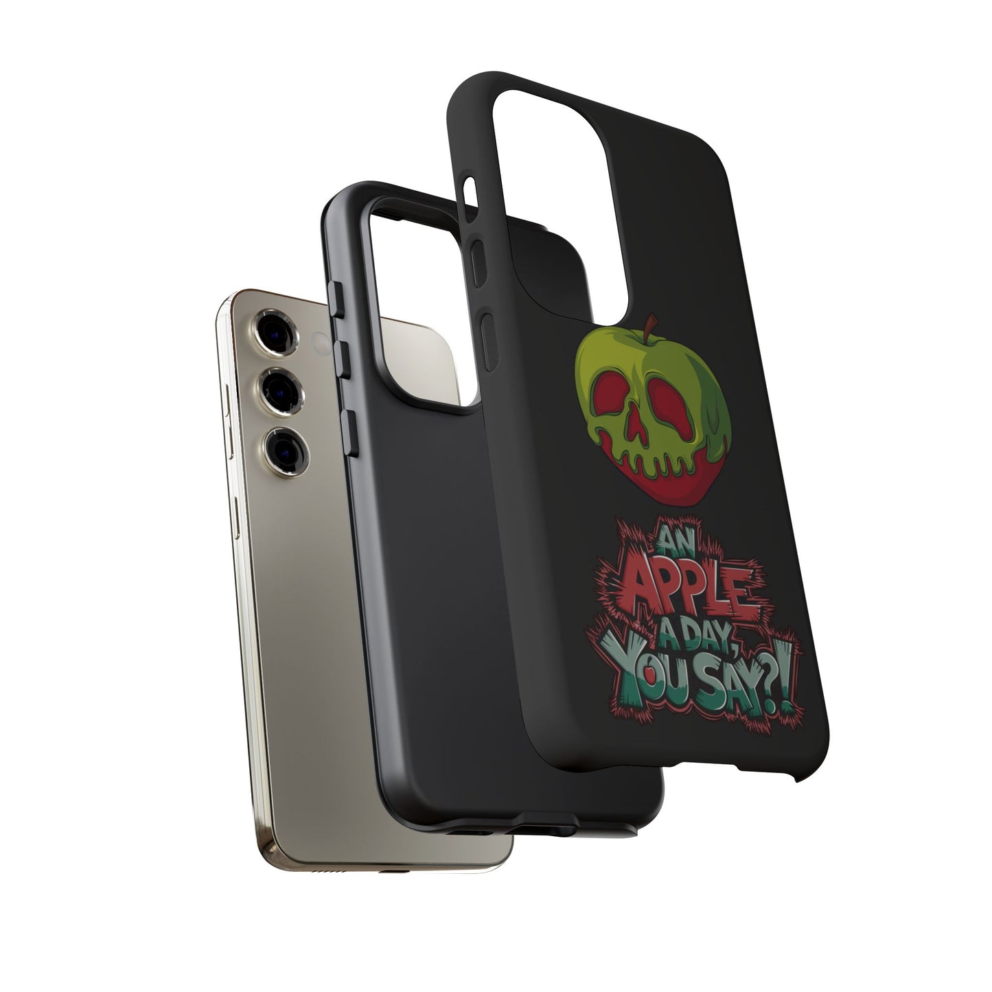 Samsung Galaxy Tough Case - Poison Apple 'An Apple a Day You Say'