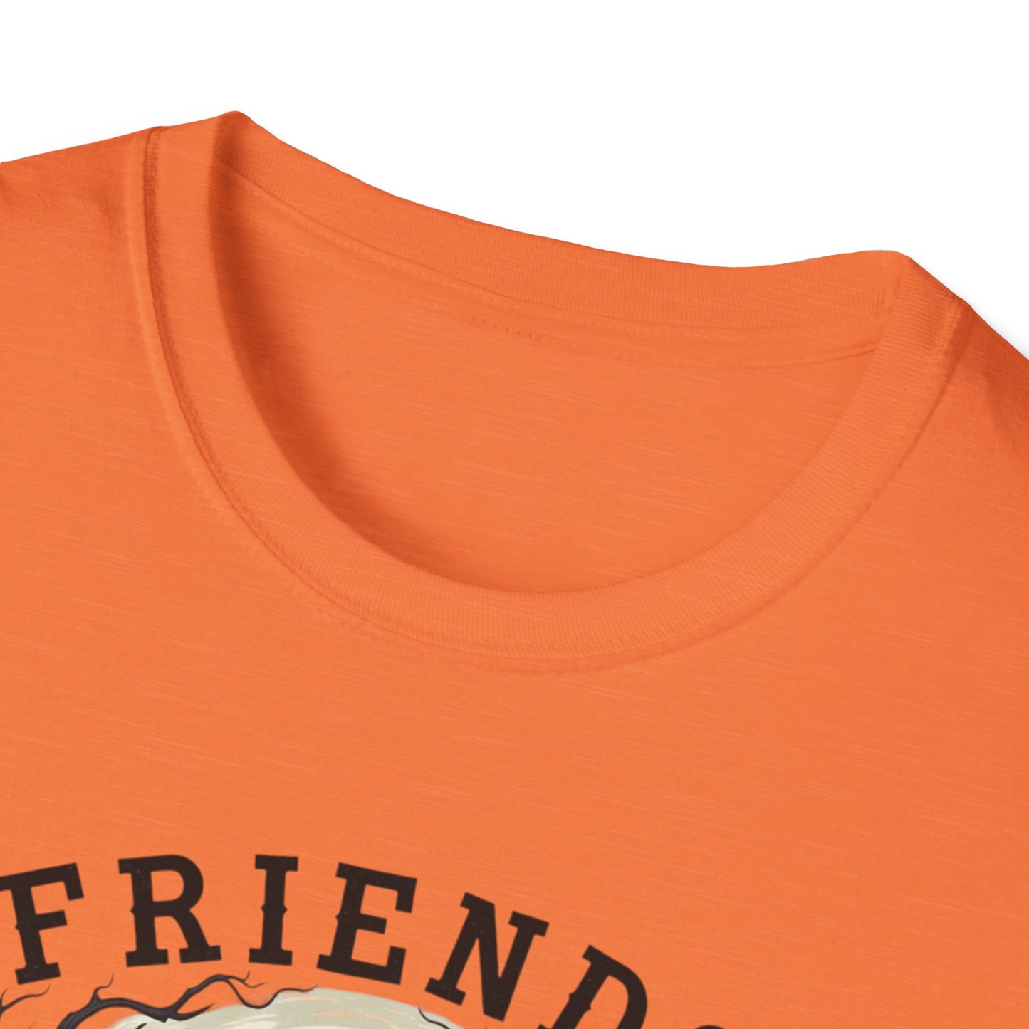 Friends Till The End Skeleton Tee | Dancing Skeleton Friends Shirt | Halloween Gothic BFF Gift | Unisex Heather Grey Graphic T-Shirt