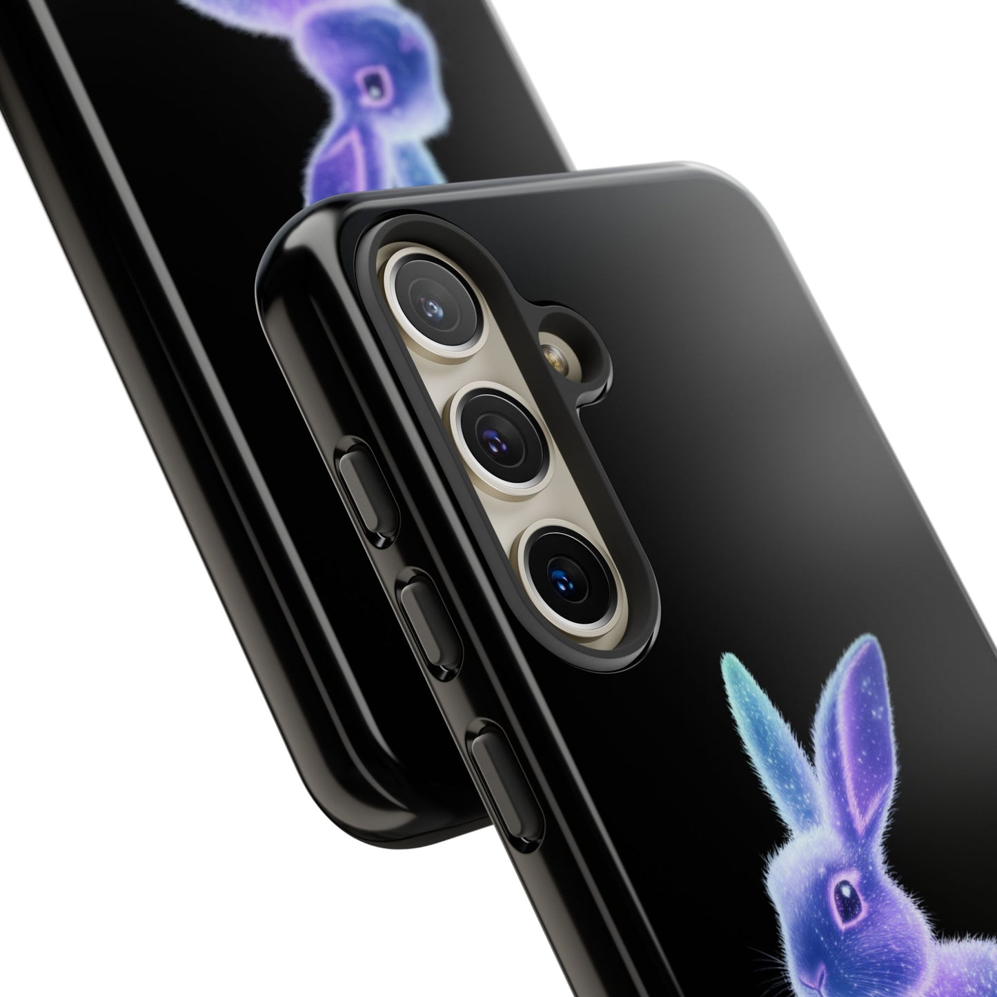 Samsung Case Bioluminescent Easter Bunny Design Easter Phone Case Easter Bunny Samsung Case Easter Accessory