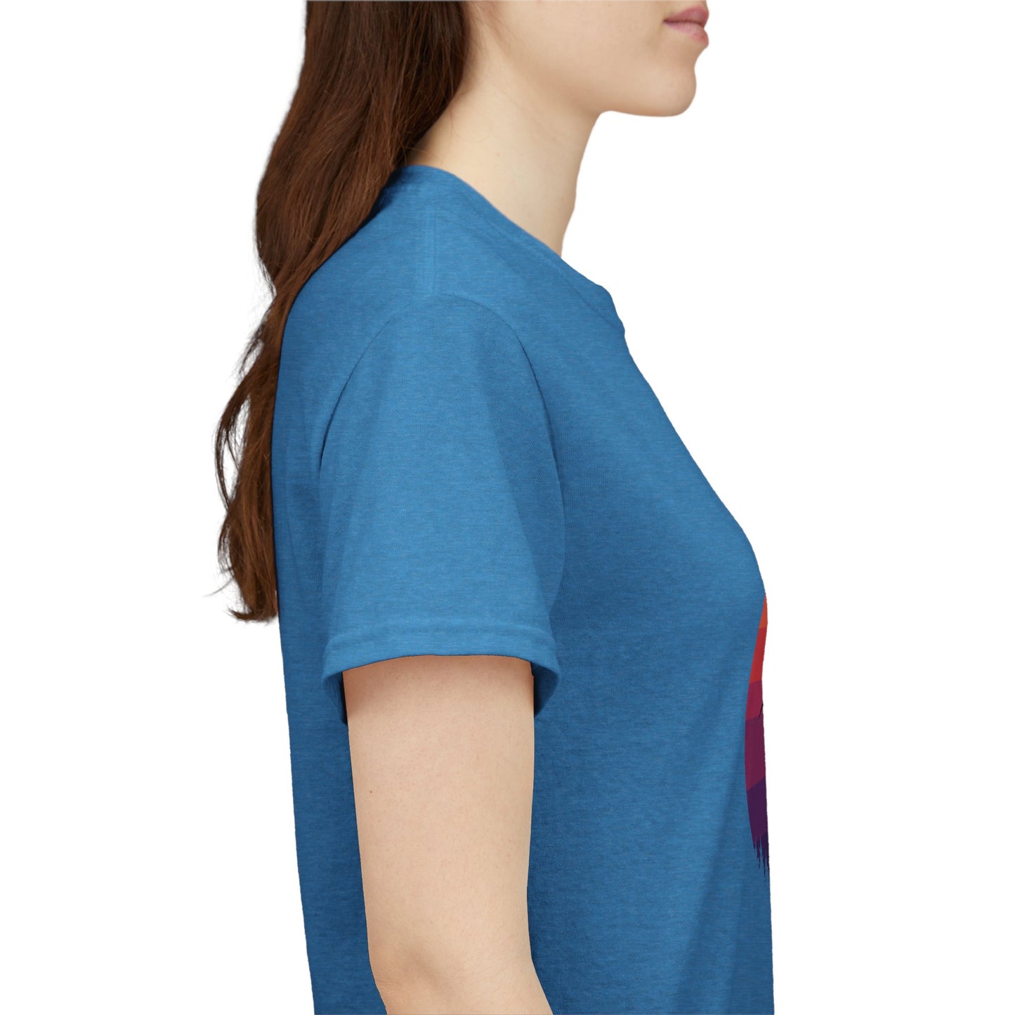 Night Dragon Sunset T-Shirt | Retro Dragon Silhouette Tee | Fantasy Dragon Shirt | Unisex Graphic Tee | Gift for Dragon Lovers
