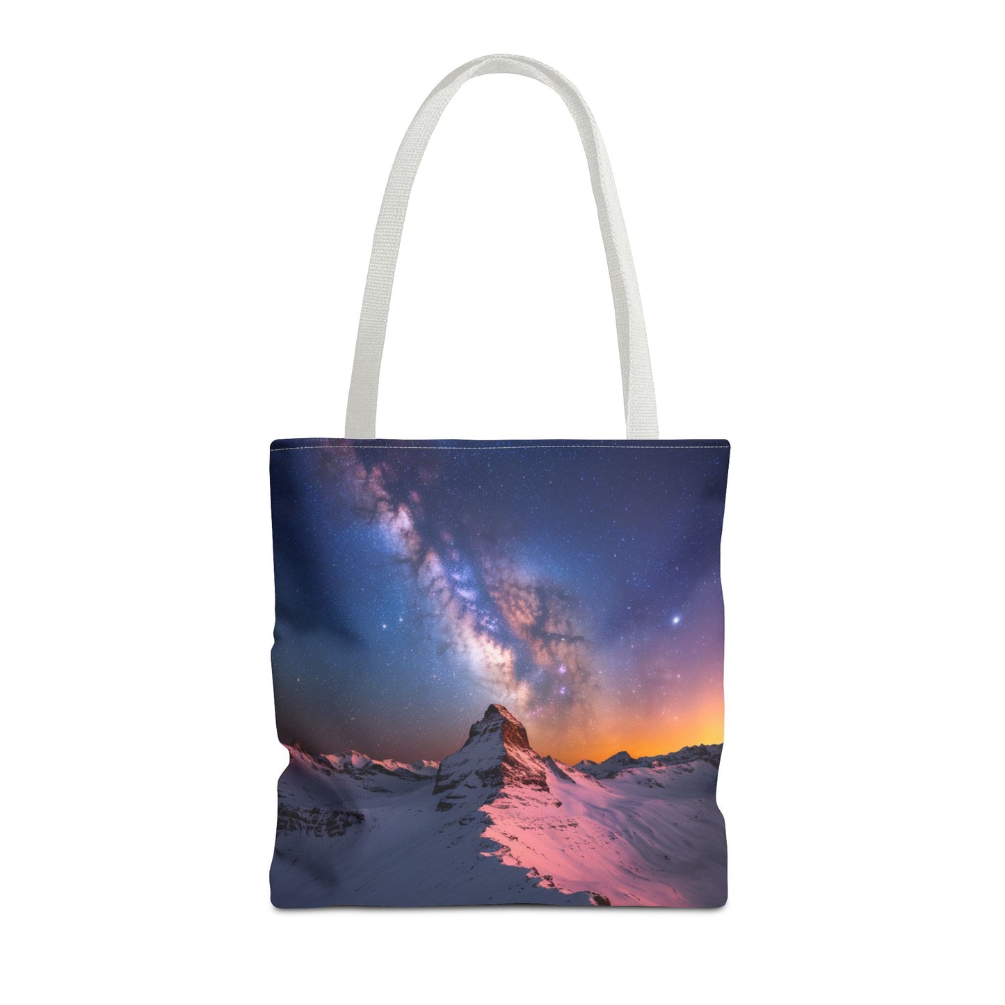 Stunning Mountain Galaxy Tote Bag - Nature Lover's Eco-Friendly Bag