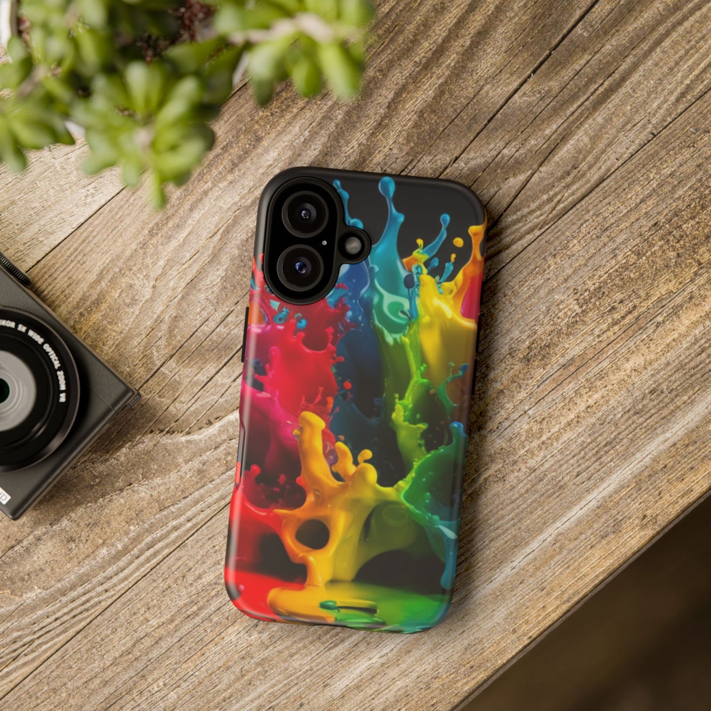 Vibrant Splash iPhone Case - Color Burst iPhone Case