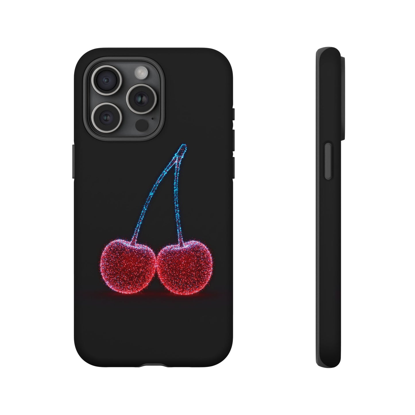 iPhone Case Bioluminescent Cherries Cherry Phone Case Cherry iPhone Case