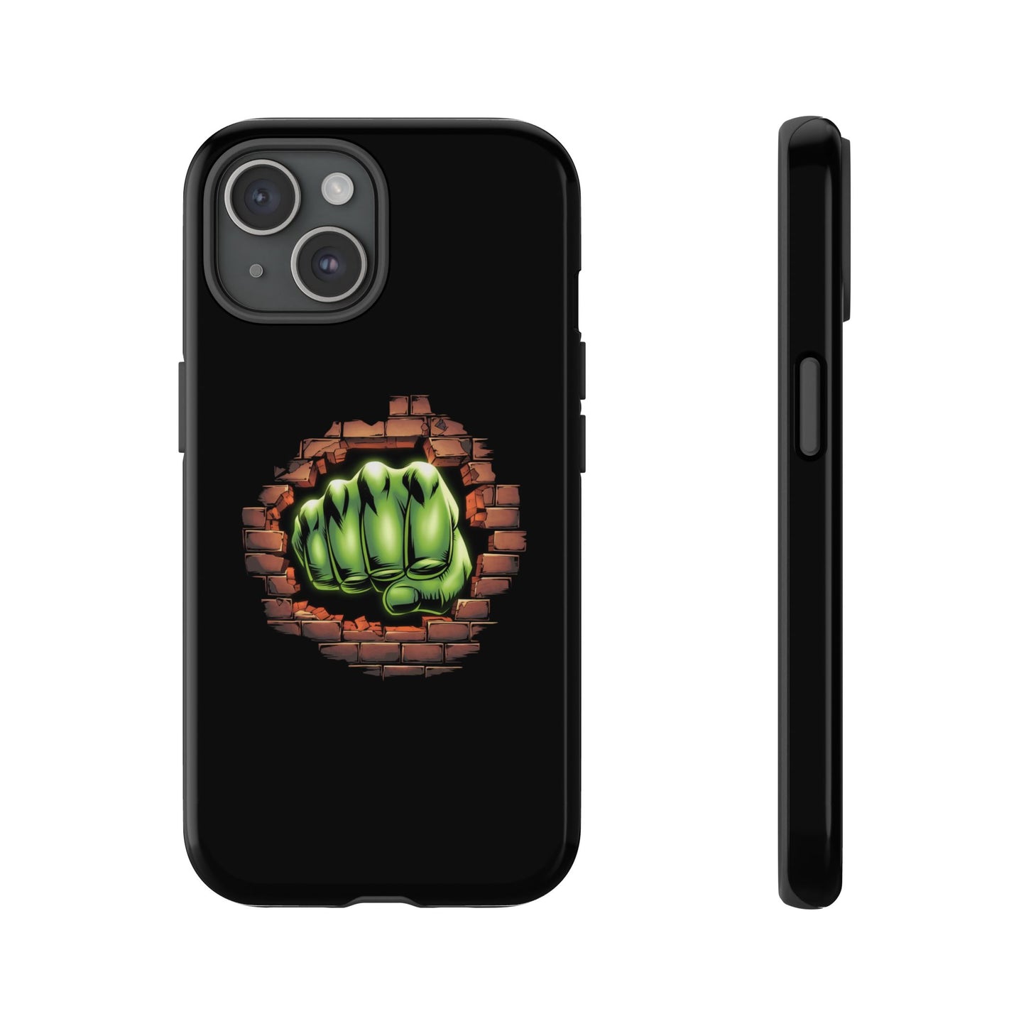 iPhone Case Green Fist Tough Case, Comic Book Phone Case, iPhone Case for Geeks