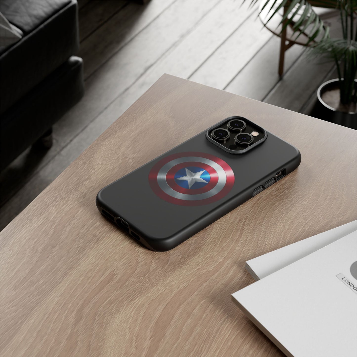 iPhone Case - Captain America Shield Design