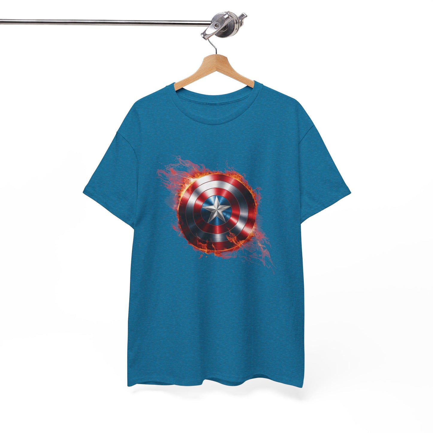 Captain America Flame Tee