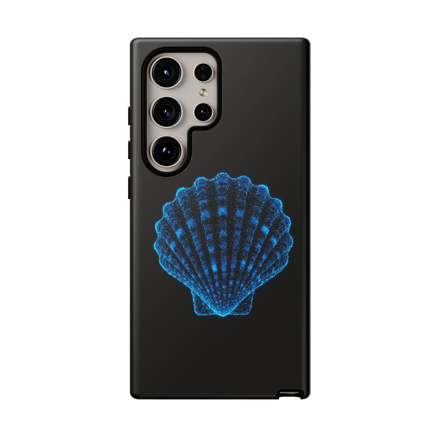 Samsung Phone Case Bioluminescent Shell Design Nautical Phone Case Beach Accessory