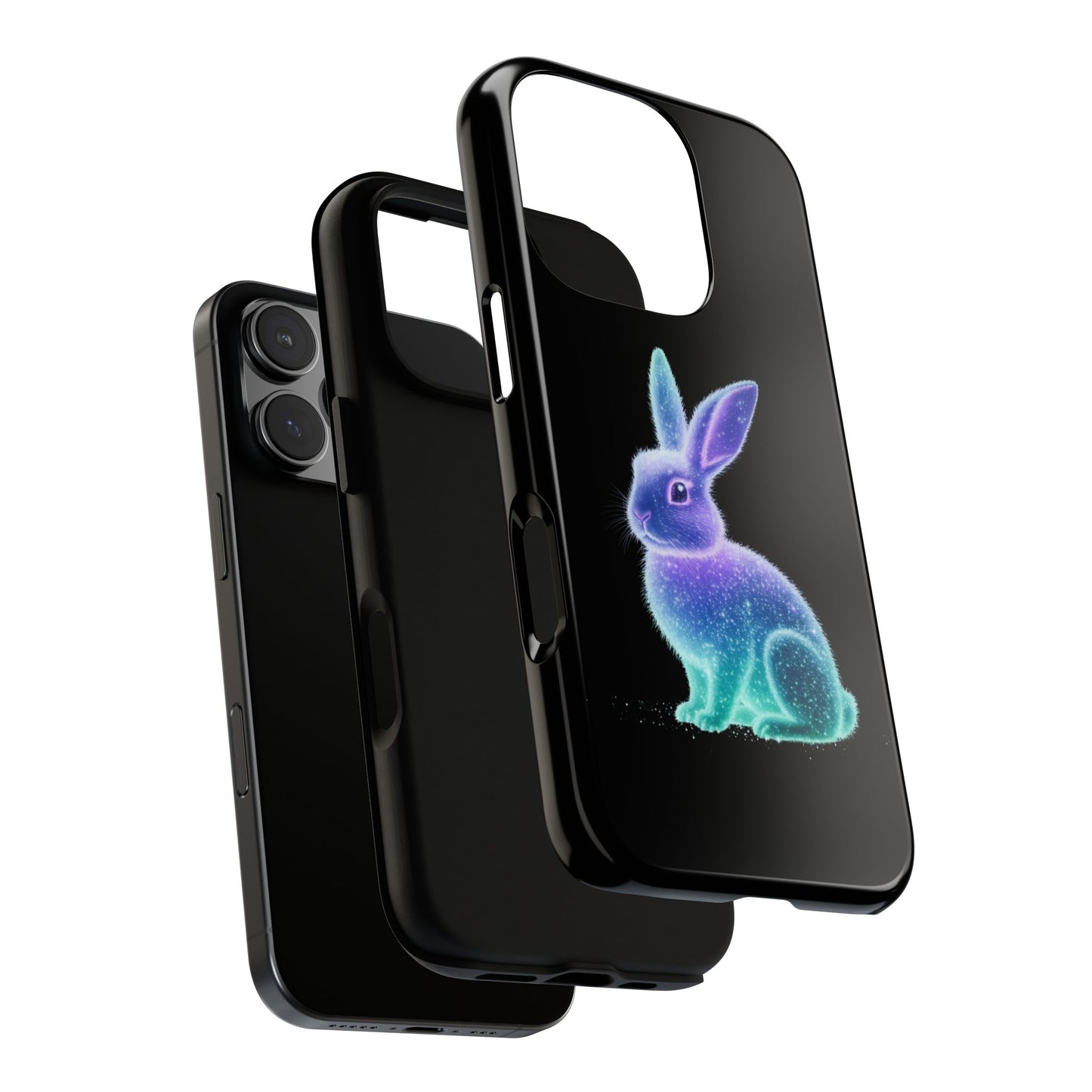 iPhone Case - Bioluminescent Easter Bunny Design
