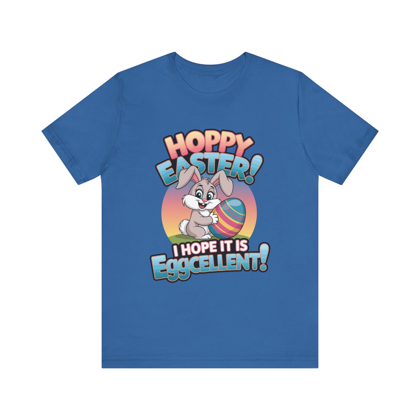 Happy Easter Unisex Tee Easter Shirt Easter Bunny T Shirt Easter Apparel Easter Bunny Outfit