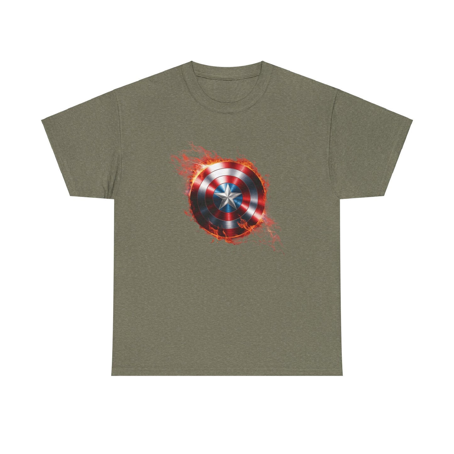 Captain America Flame Tee
