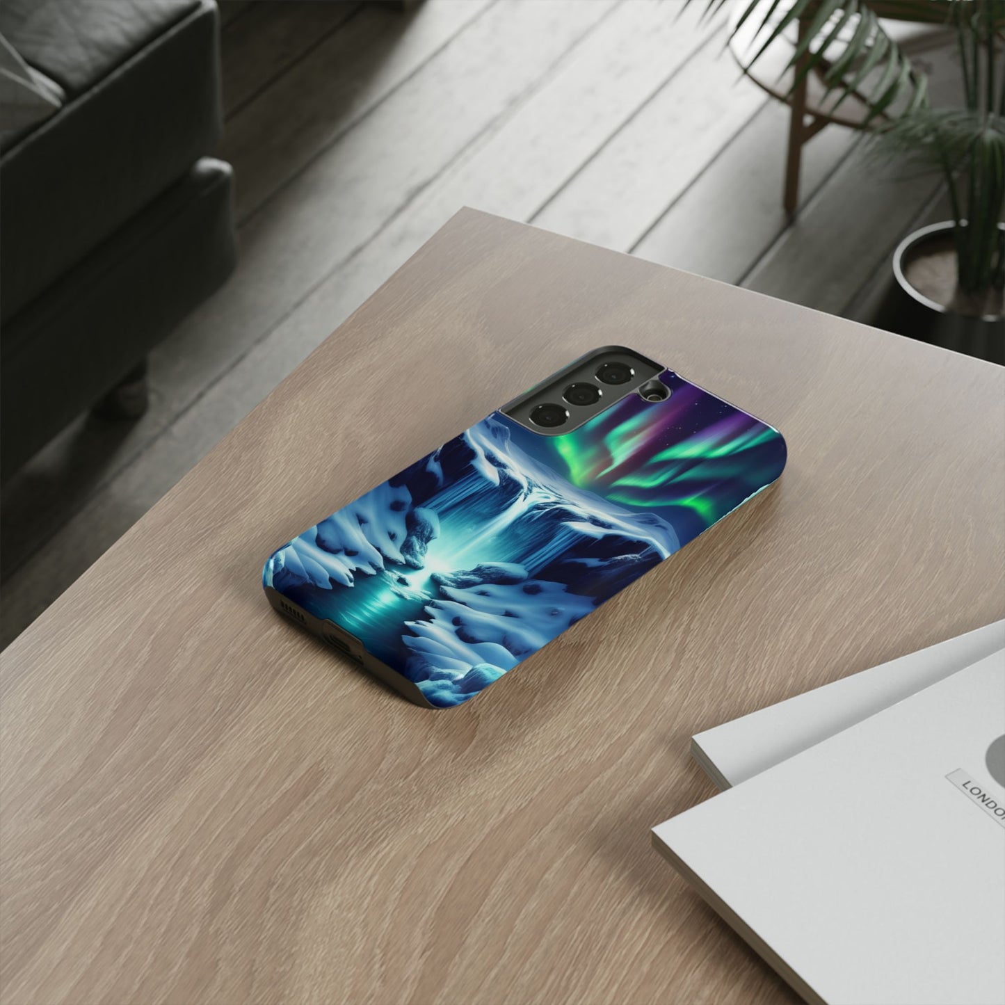Phone Case - Icy Landscape Samsung Galaxy Tough Case