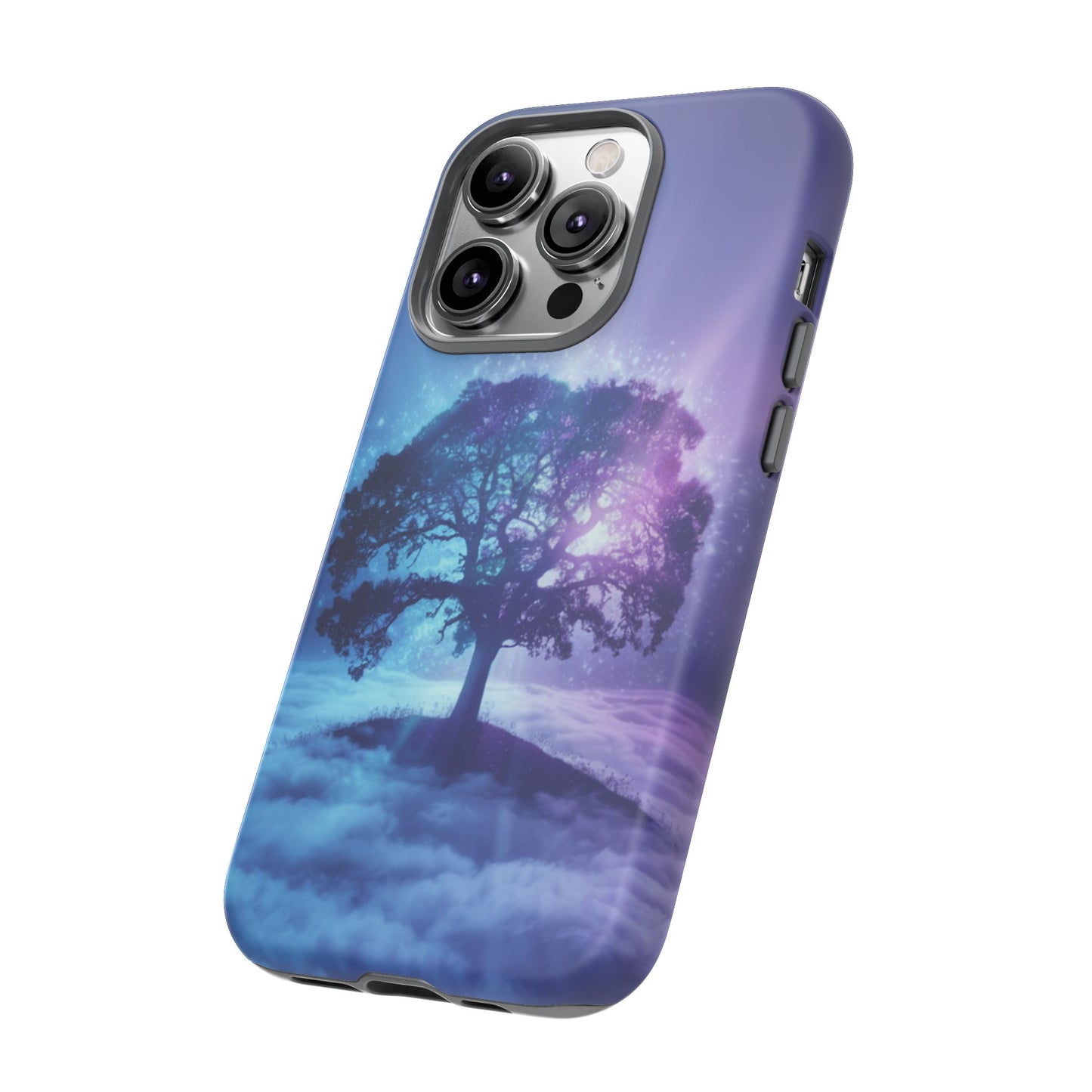 iPhone Case with Dreamy Tree Design