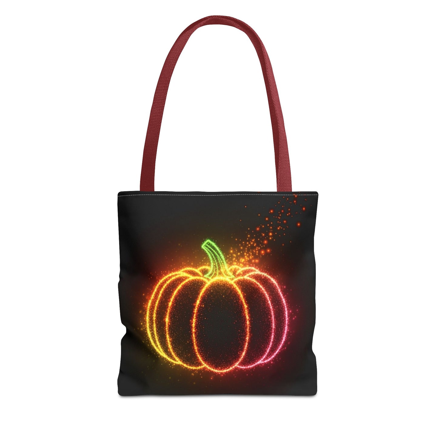 Neon Pumpkin Tote Bag, Halloween Tote, Fall Aesthetic Trick Or Treat Bag, Spooky Season Accessory, Pumpkin Bag, Fall Gift Idea