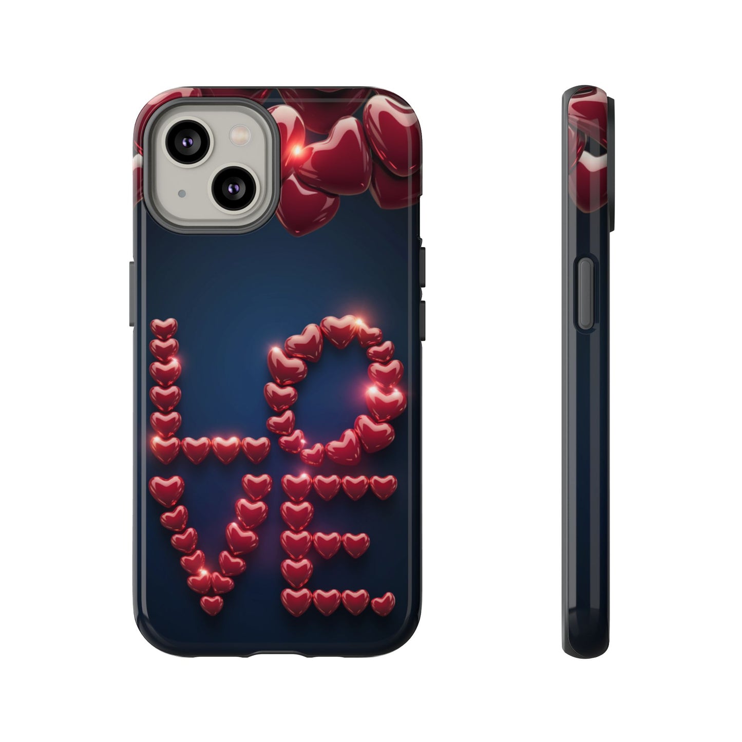 iPhone Case - Love Hearts Design