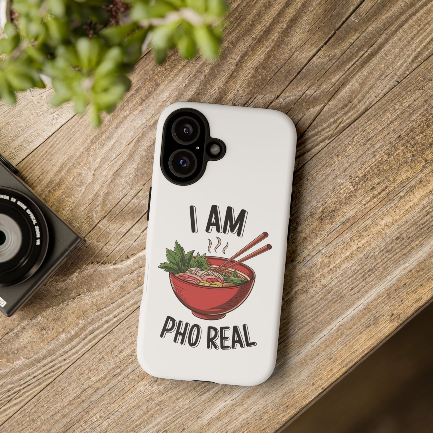 Pho Real Tough Phone Case Pho iPhone Case Foodie Phone Case