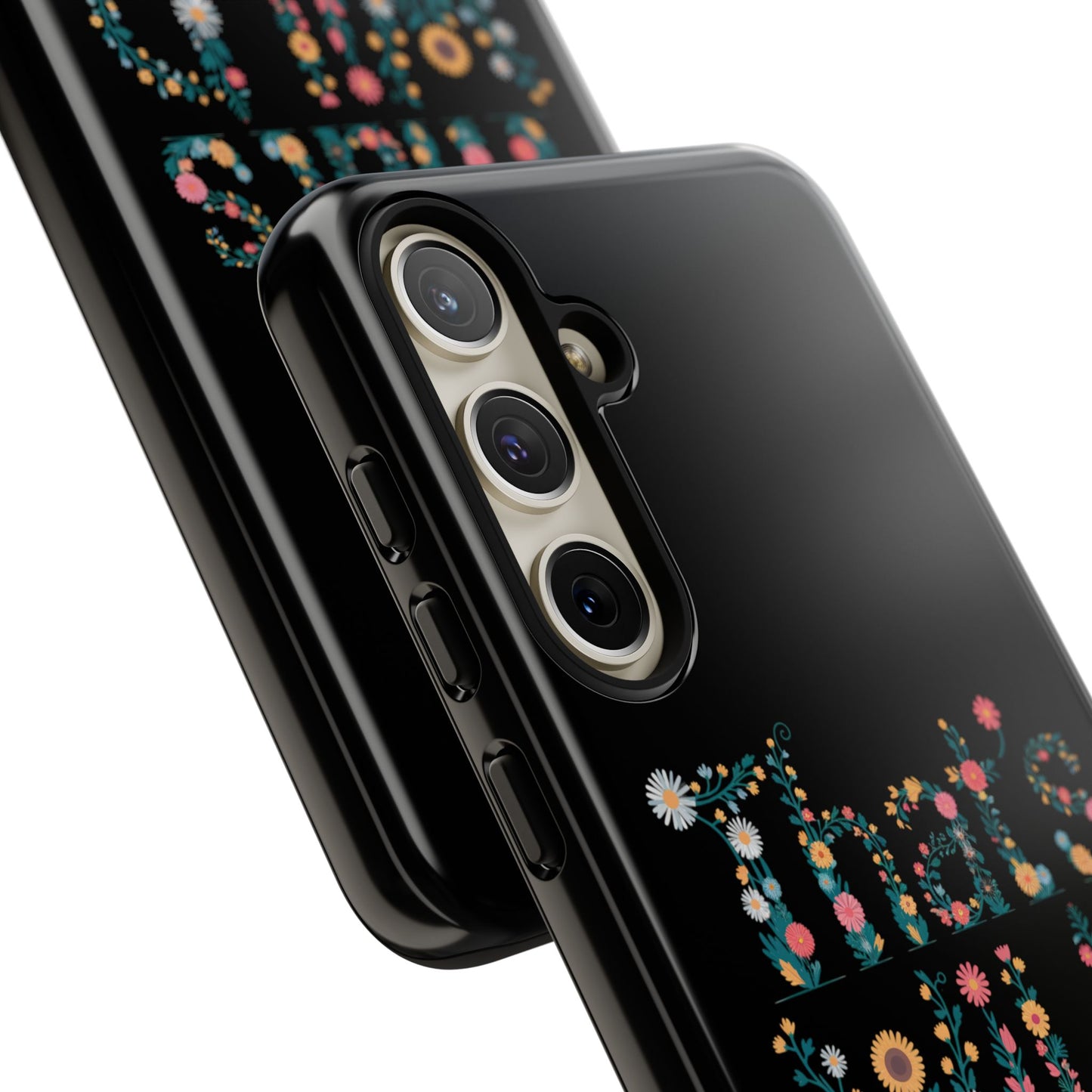 Samsung Phone Case That's Wild Floral Design Flower Phone Case Nature Lover Accessory Fun Phone Case