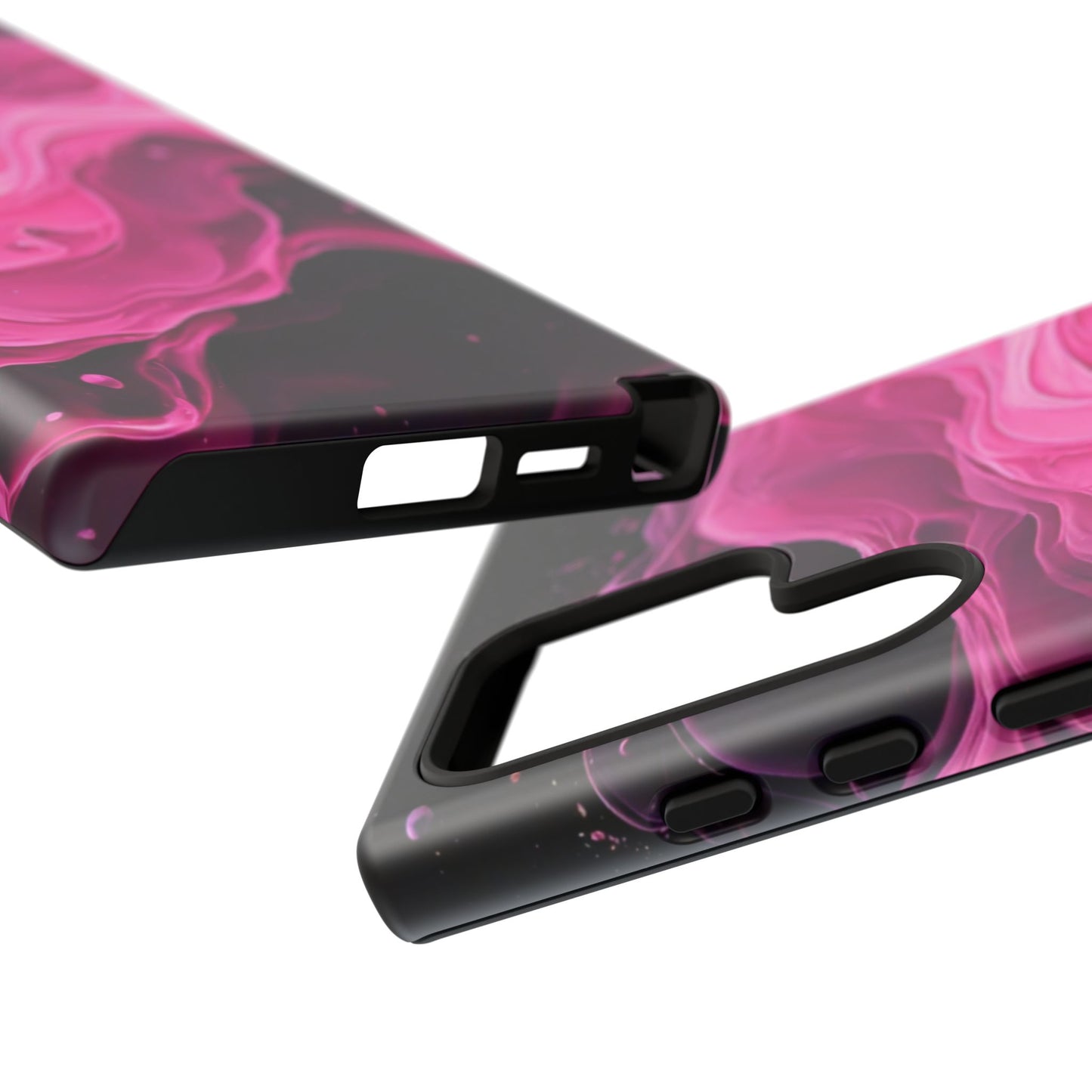 Samsung Galaxy Pink Paint Splash phone cover