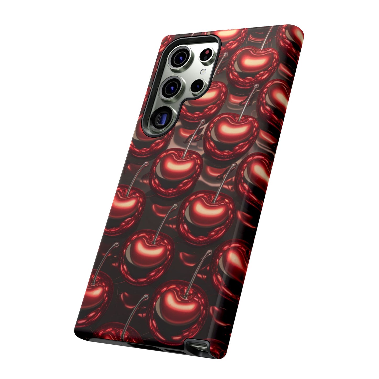 Phone Case - Shiny Cherries Design for Samsung Galaxy