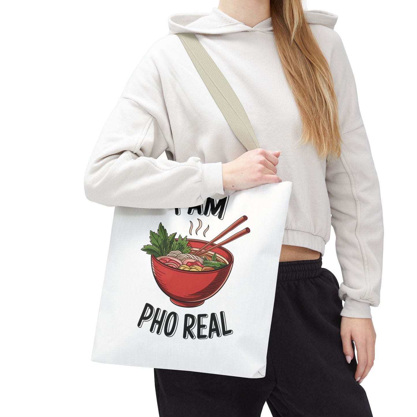 Pho Real Tote Bag Shopping Bag Pho Tote Reusable Bag Gift for Foodie Lover