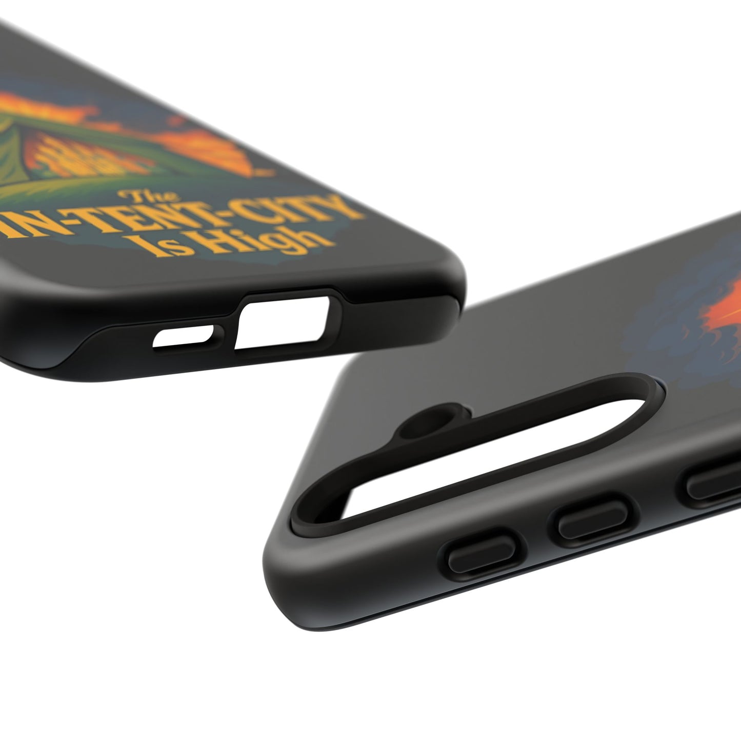 Samsung Phone Case - The In-Tent-City Is High Intense Phone Case Funny Intensity Case