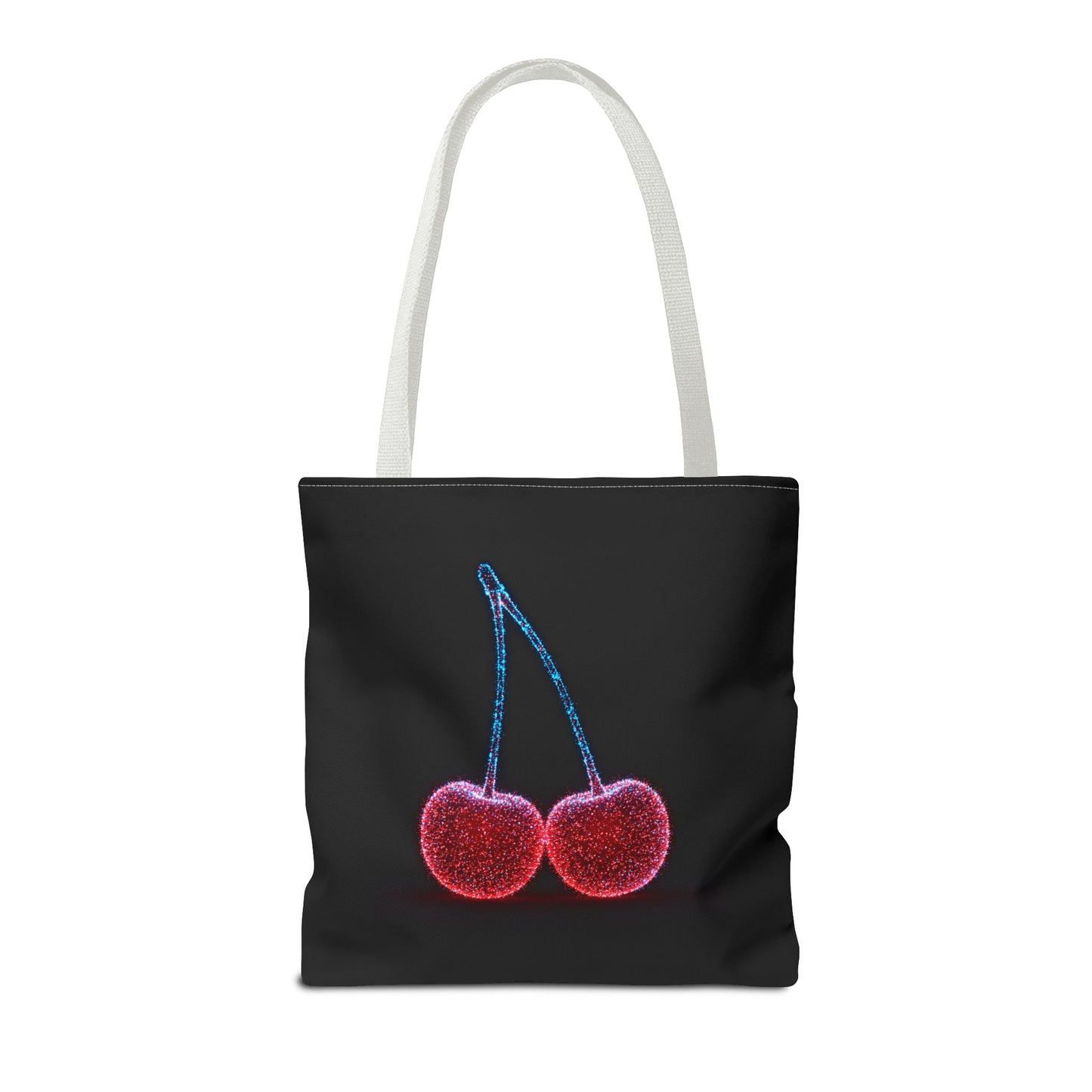 Sparkling Cherry Tote Bag Reusable Bag Shopping Bag Cherry Bag Reusable Tote