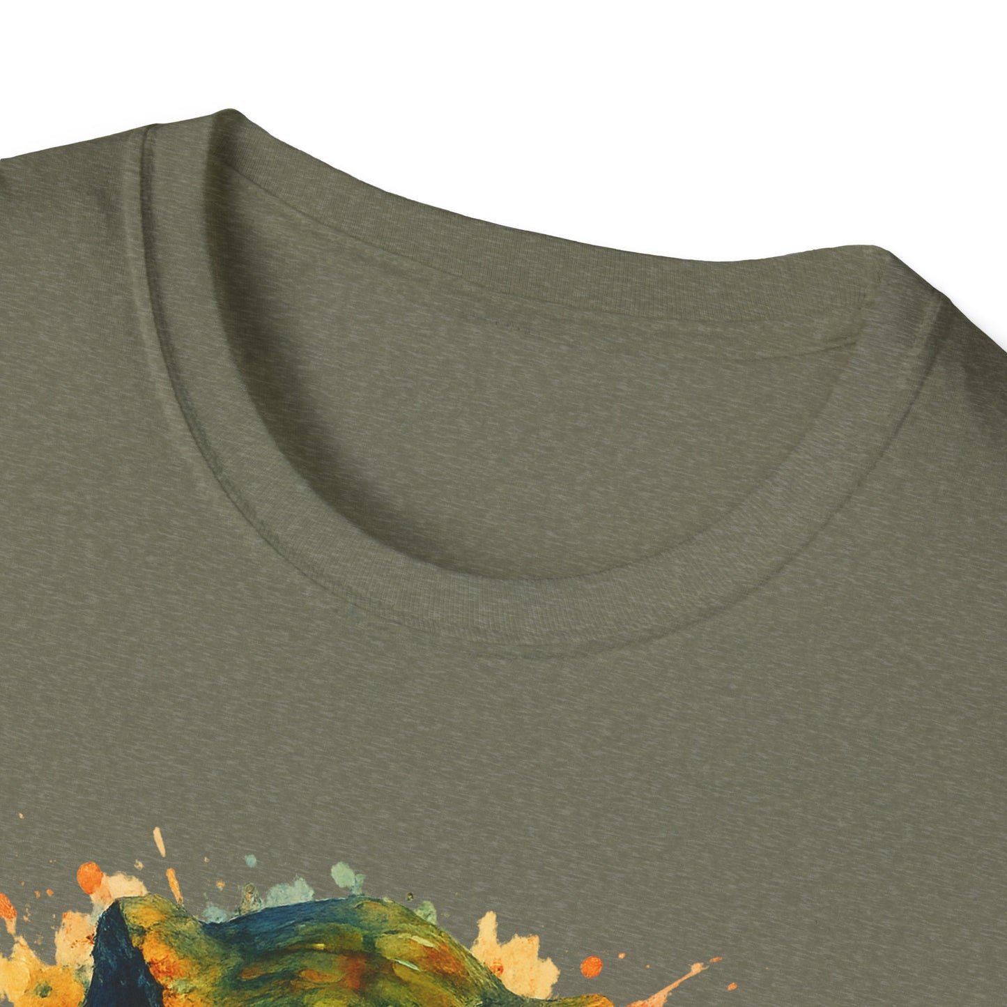 Watercolor T-Rex T-Shirt | Psychedelic Dinosaur Tee | Prehistoric Rainbow Dino Gift | Unisex Cotton Graphic Shirt Jurassic Tee