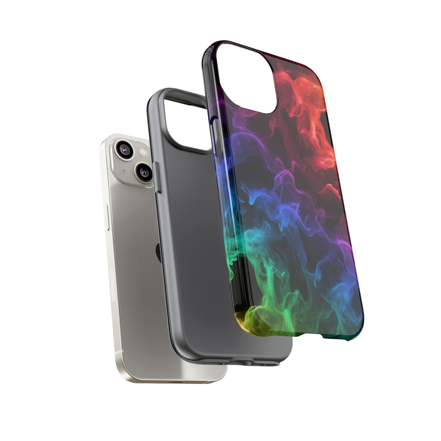 Colorful Smoke iPhone Case
