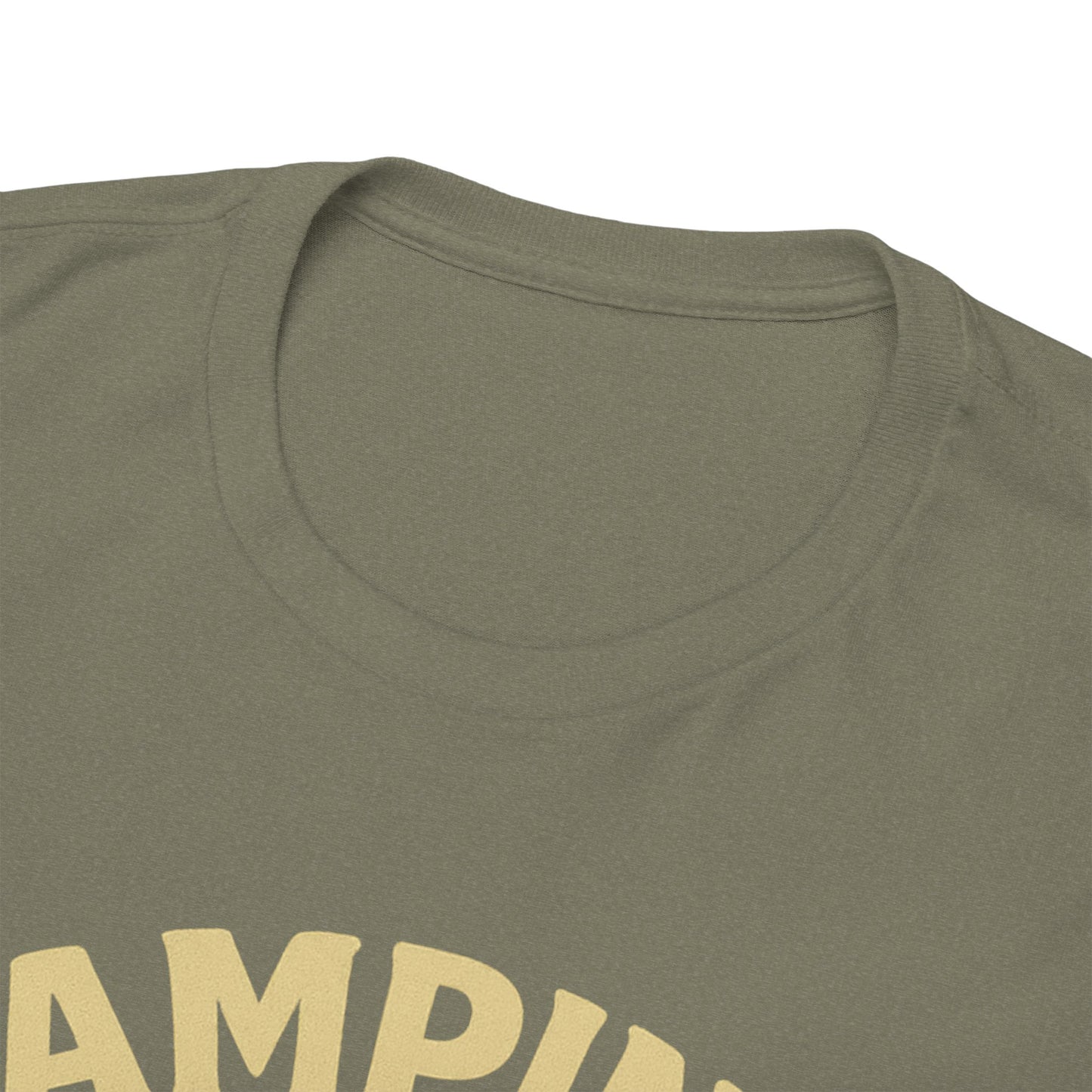 Camping Is In-Tents Funny Bear Camping Tee - Cute Outdoorsy Pun Shirt - Retro Campfire Graphic, Nature Lover Gift, Unisex Adventure Apparel