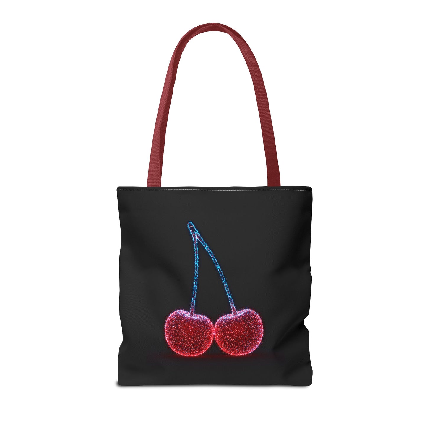 Sparkling Cherry Tote Bag Reusable Bag Shopping Bag Cherry Bag Reusable Tote