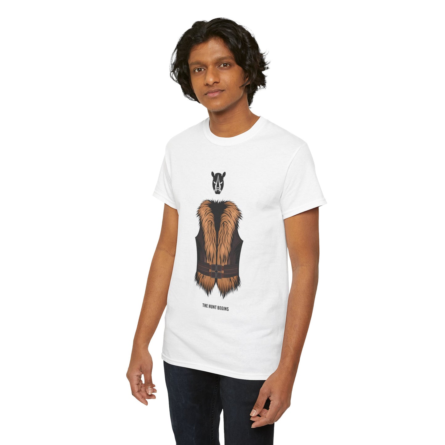 Comic Vest Unisex Tee - The Hunt Begins Shirt