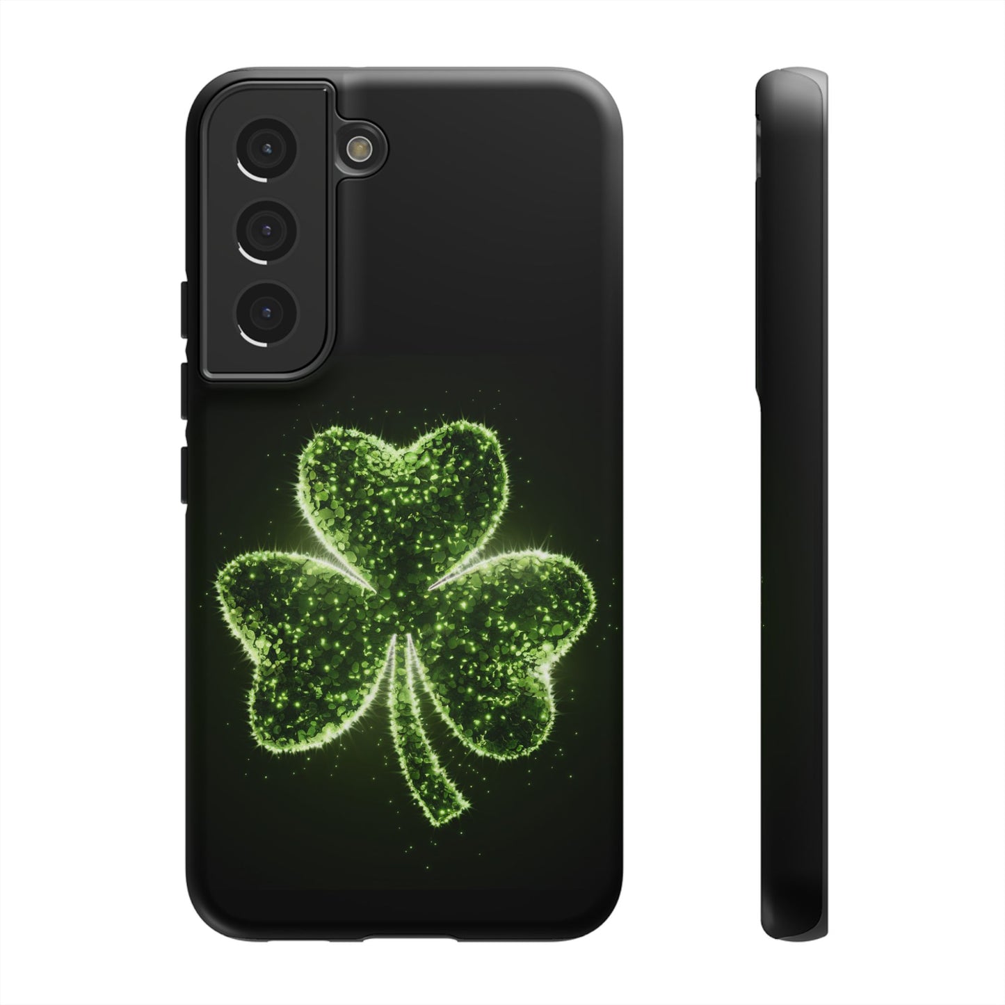 Phone Case - Shiny Shamrock Design for Samsung Galaxy