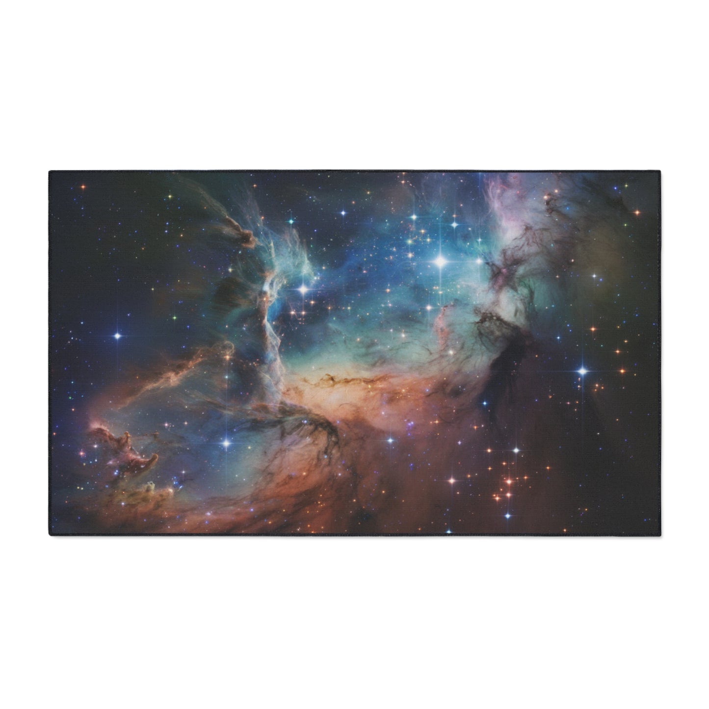 Floor Mat Space Door Mat Cosmic Welcome Mat Galactic Floor Mat Starry Welcome Mat