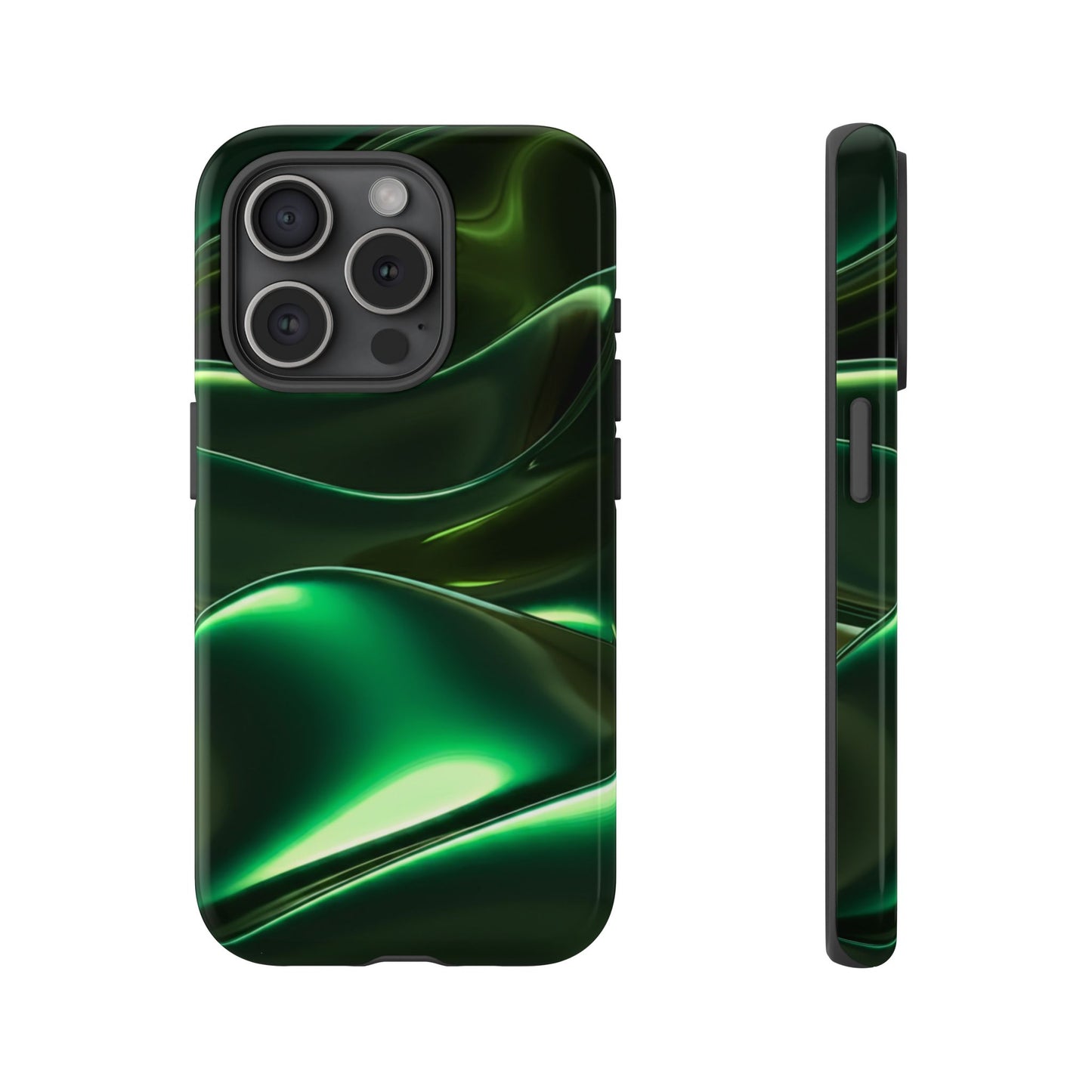 iPhone Case - Fluid Metallic Design