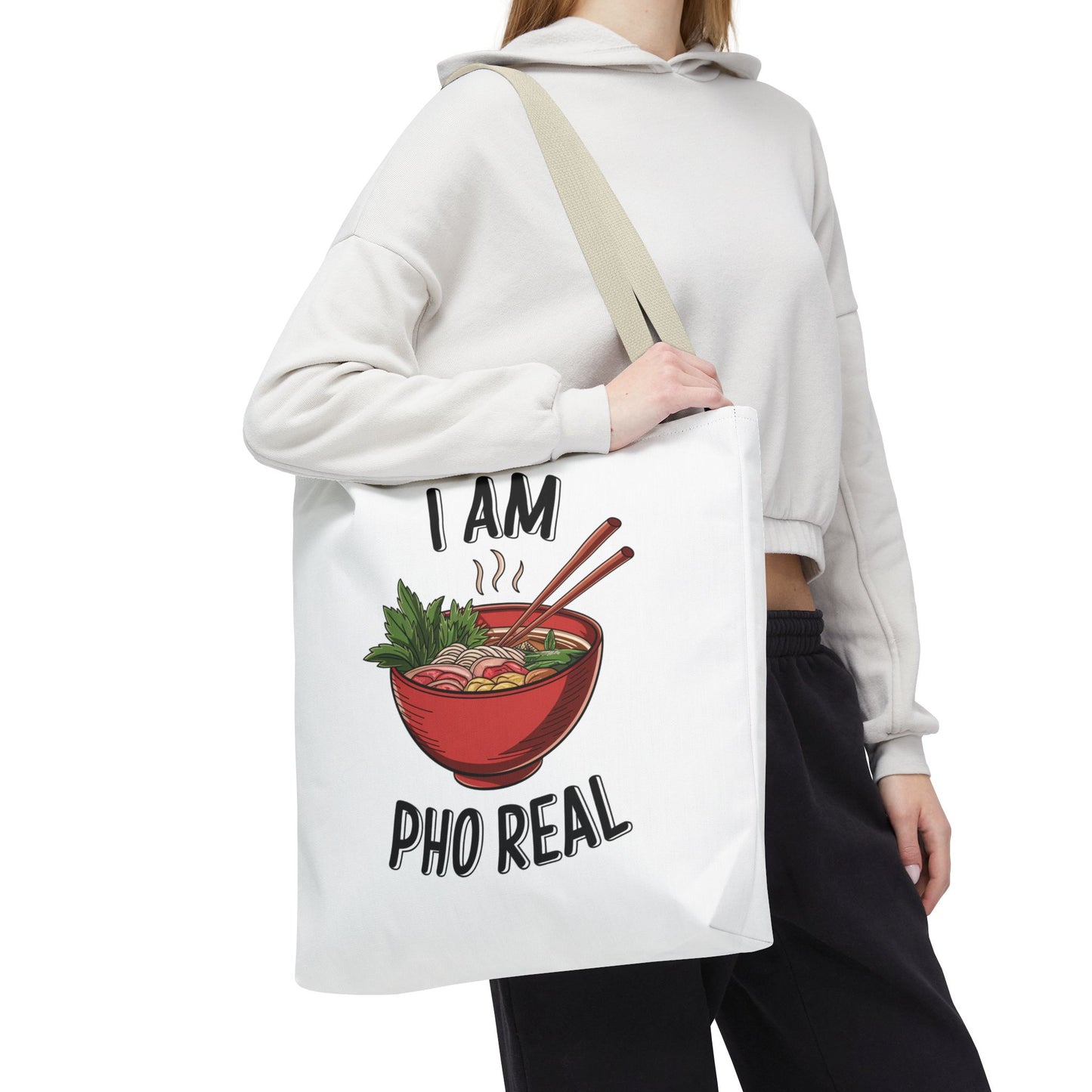 Pho Real Tote Bag Shopping Bag Pho Tote Reusable Bag Gift for Foodie Lover
