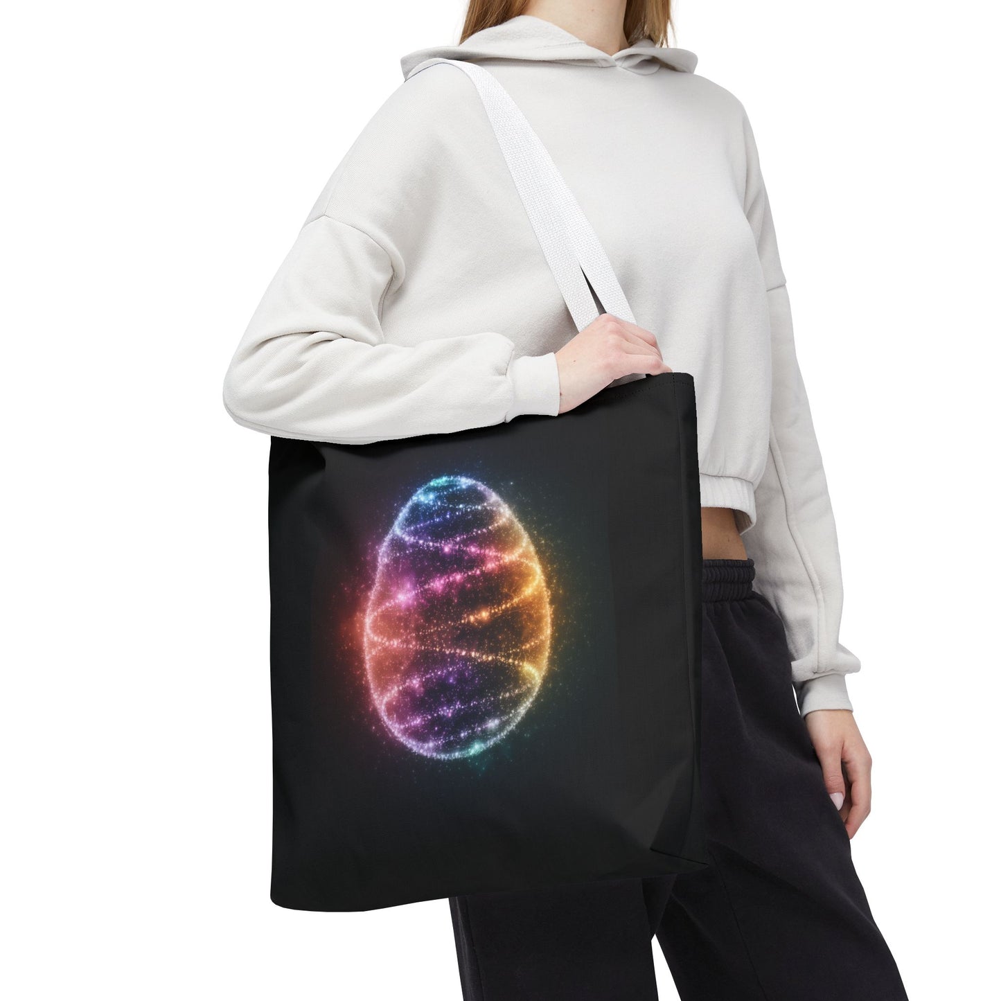 Bioluminescent Easter Egg Tote Bag