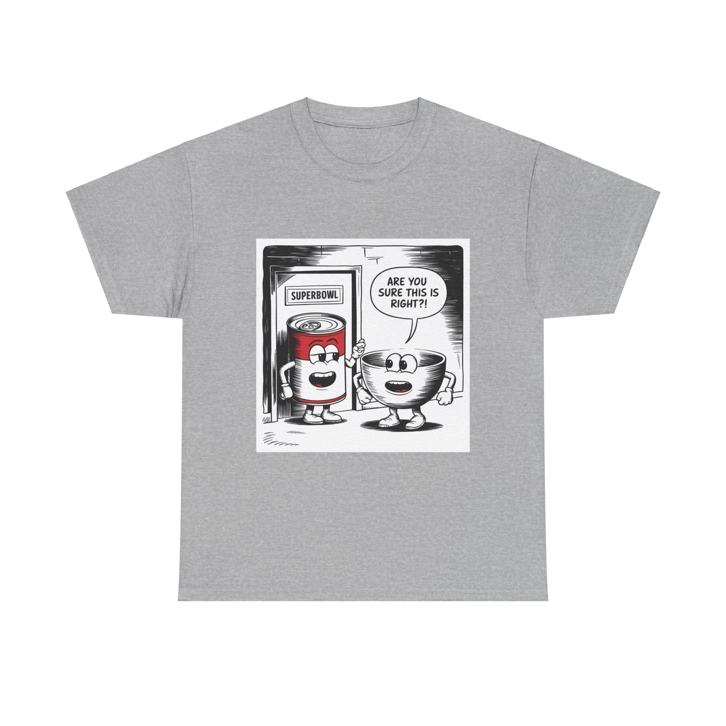 Comic Unisex Tee - Superbowl Design