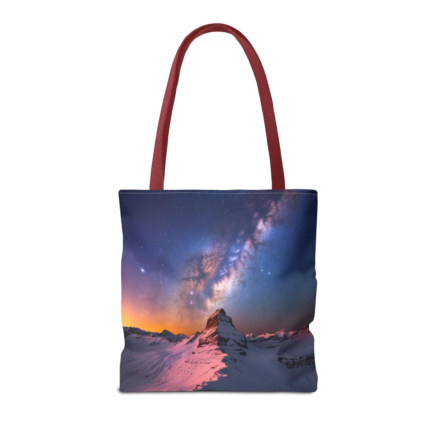 Stunning Mountain Galaxy Tote Bag - Nature Lover's Eco-Friendly Bag