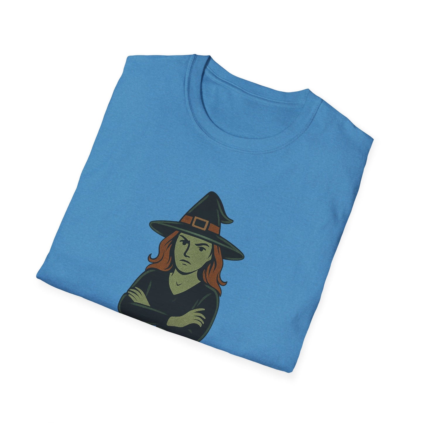Resting Witch Face T-Shirt • Funny Halloween Witch Tee • Cozy Spooky Season Graphic Tee • Autumn Witch Shirt • Witches Aesthetic Fashion