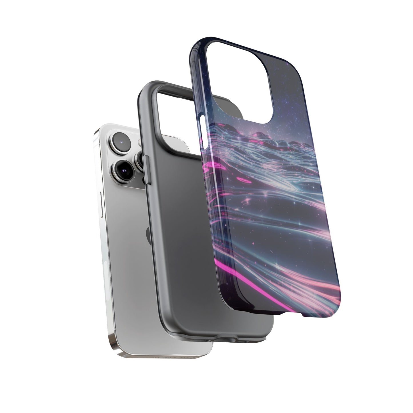 iPhone Case - Galactic Ocean and Sky Tough Case