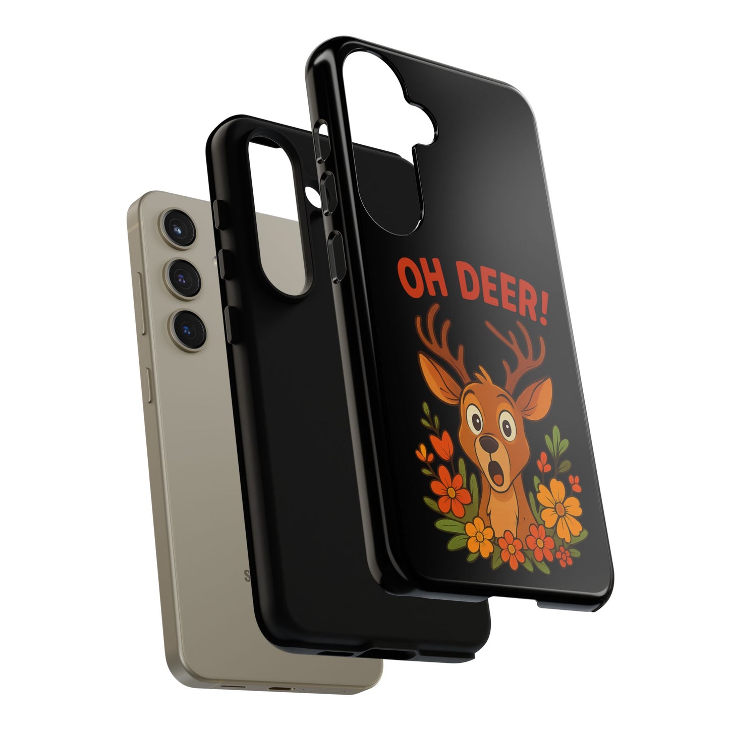 Samsung Phone Case Deer Galaxy Phone Case Nature Phone Accessory Gift for Animal Lovers Funny Case