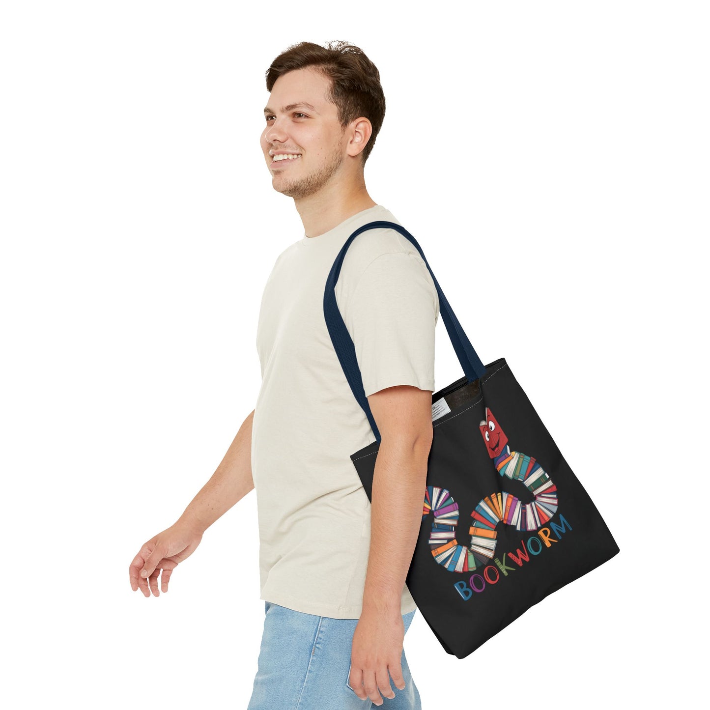 Bookworm Tote Bag