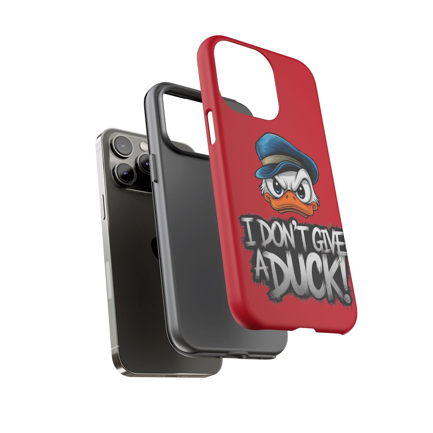 I Don't Give a Duck iPhone Case