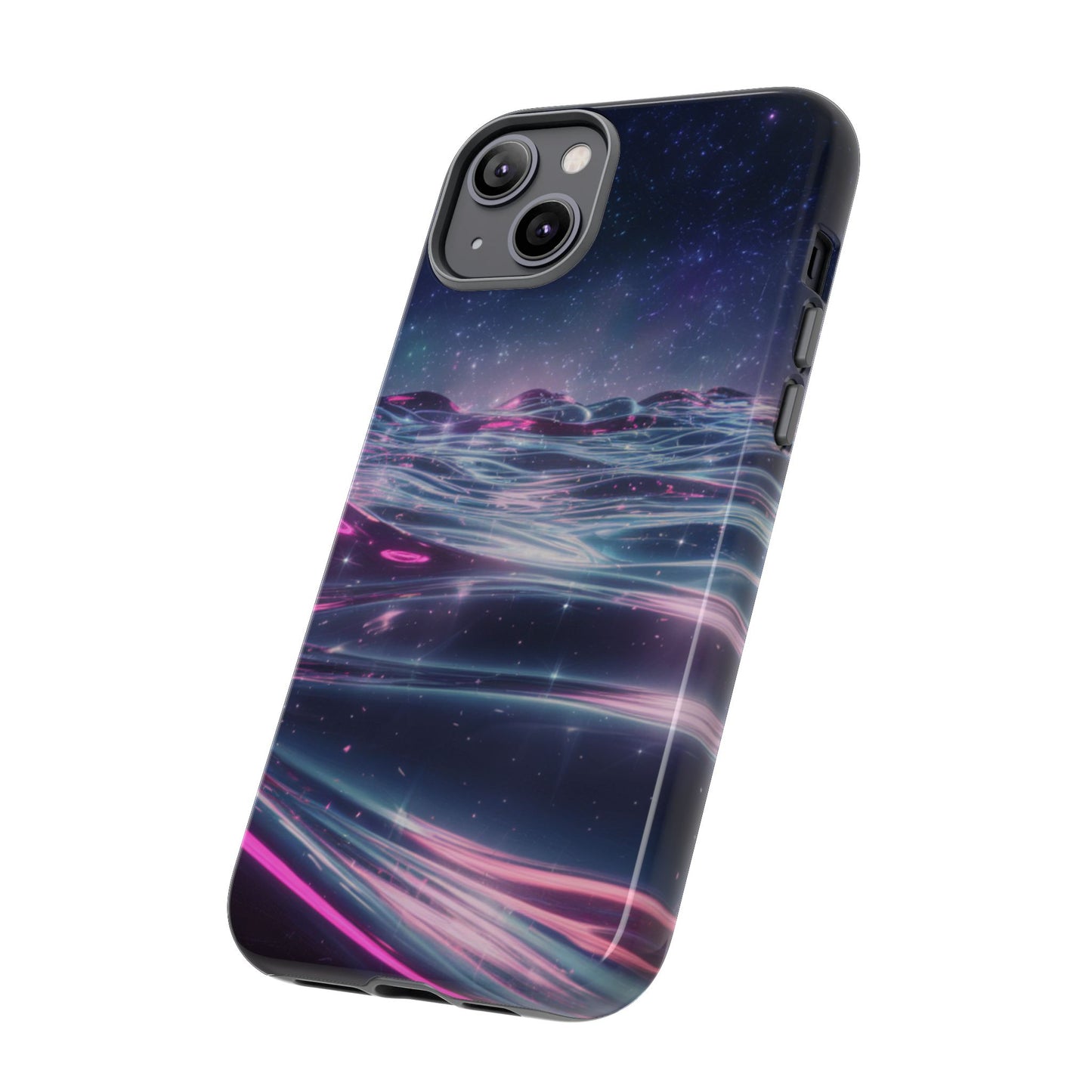 iPhone Case - Galactic Ocean and Sky Tough Case
